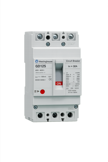 MCCB GD3080 80A 18KA